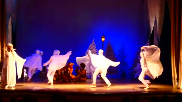 Kam Yanske Ukraine January 2021 Chronicles Narnia Performed Members Lesya — Stock Video