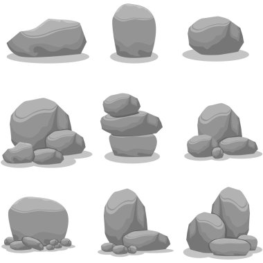 Rock öğe vektör sanat çizim
