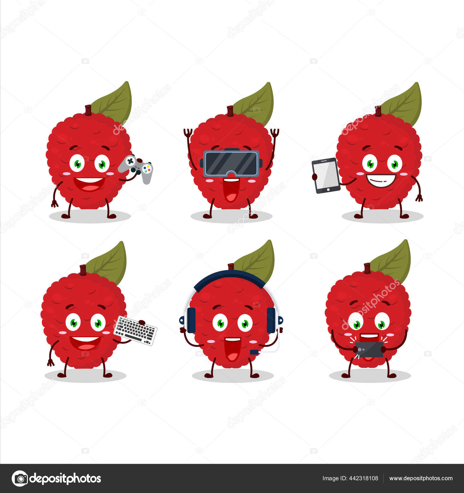 ライチストックベクター ロイヤリティフリーライチイラスト Depositphotos