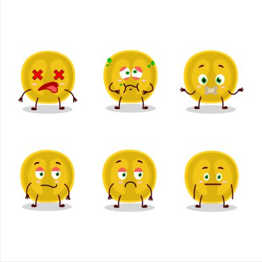 Yüzü olmayan Nance çizgi film karakteri. Vektör illüstrasyonu