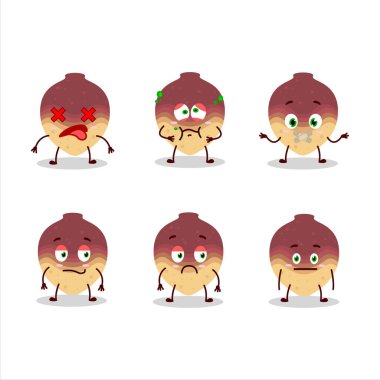 Yüzü olmayan İsveçli bir çizgi film karakteri. Vektör illüstrasyonu