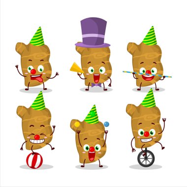 Çeşitli sirk gösterileri olan Kudüs mimarının çizgi film karakteri. Vektör illüstrasyonu