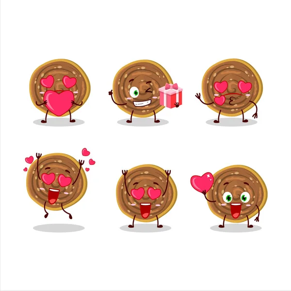 Bakarvadi Personagem Desenho Animado Com Amor Bonito Emoticon Ilustração Vetorial —  Vetores de Stock