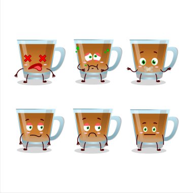 Shaah suratsız bir çizgi film karakteri. Vektör illüstrasyonu