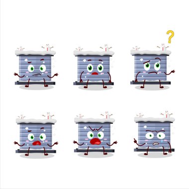 Baca karının çizgi film karakteri, hangi ifadeyle. Vektör illüstrasyonu