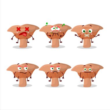 İfadesiz Niscalo karakteri. Vektör illüstrasyonu