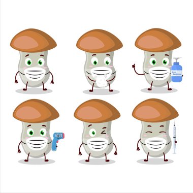 Aspen karikatür tasarım tarzı bir resim salgın sırasında sağlıklı kalmaya devam eder. Vektör illüstrasyonu