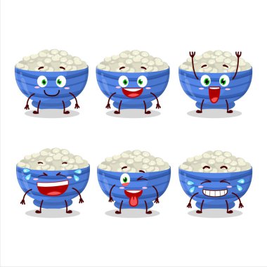 Gülen surat ifadesiyle donanma fasulyelerinin çizgi film karakteri. Vektör illüstrasyonu