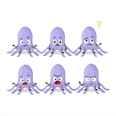 Virüs böbrek yetmezliğinin çizgi film karakteri. Vektör illüstrasyonu