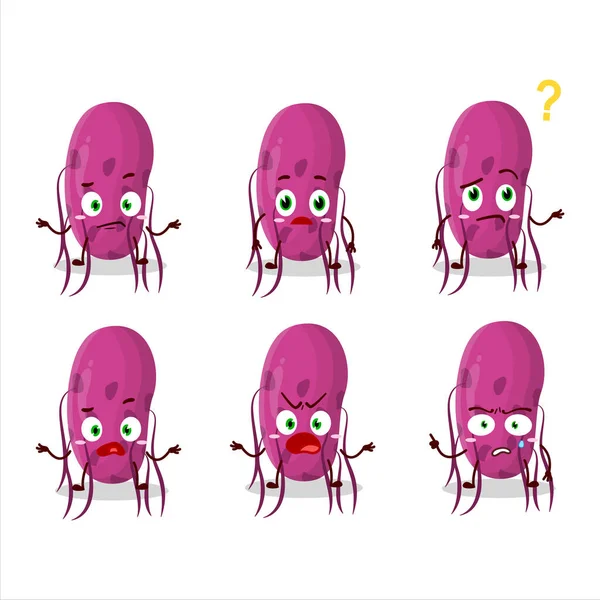 Virüs molekülünün çizgi film karakteri hangi ifadeyle. Vektör illüstrasyonu