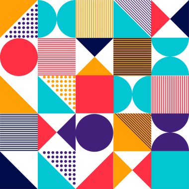 Geometrik Arkaplan Vektör Tasarımı (21)