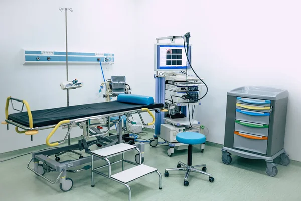 Modernes Zimmer Einem Krankenhaus Oder Einer Privatklinik Endoskopie Der Gastroenterologie — Stockfoto