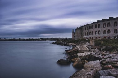 Patarei Sea Fortress Ruins on a Moody Evening in Tallinn