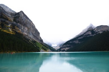 Lake Louise in Autumn, Canadian Rockies clipart