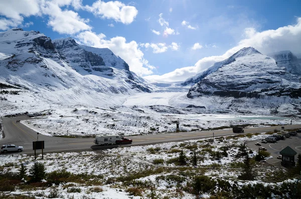 Athabasca buzul, Kanada Rocky Dağları