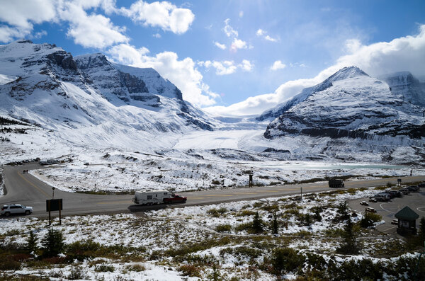 Athabasca Glacier, Canadian Rockies