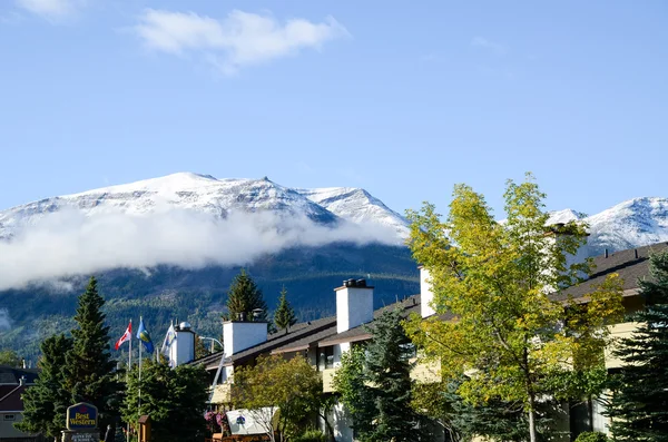 Sonbahar sahne Jasper, Kanada Rocky Dağları
