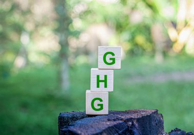 GHG Greenhouse Gas is a gas in the Earth's atmosphere that has the property of absorbing and releasing heat radiation causing the greenhouse effect.