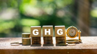 GHG Greenhouse Gas is a gas in the Earth's atmosphere that has the property of absorbing and releasing heat radiation causing the greenhouse effect.