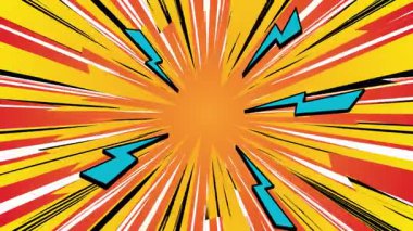 Komik mizah patlaması arka planı, kavramları, fikirleri, 4k