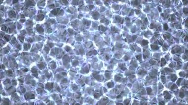 Soyut canlandırılmış kristal efekt arka plan, kavramlar, fikirler, 4k