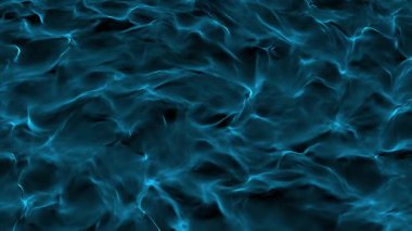 Soyut mavi su veya duman arka plan animasyonu, konsept, fikirler, 4k
