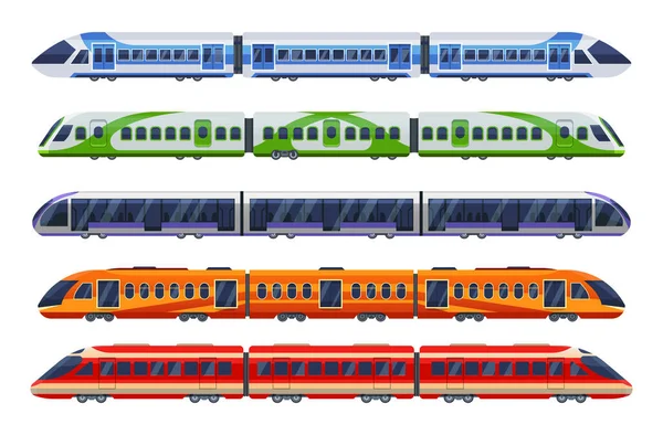 Demiryolu taşımacılığı, trenler, metro, metro seti