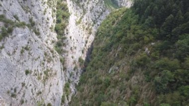 Kure dağlarındaki Valla Kanyonu manzarası, Pinarbasi, Kastamonu, Türkiye