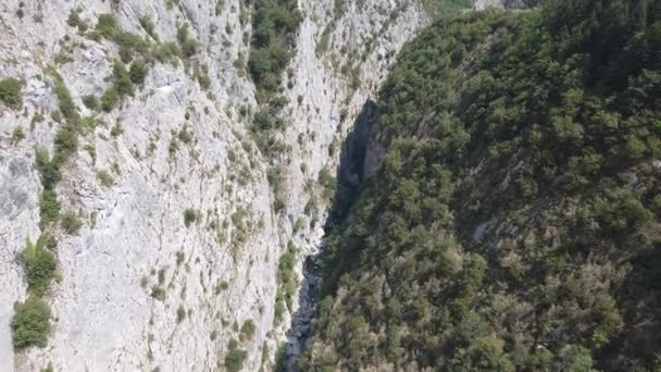 Uitzicht Valla Canyon Het Kure Gebergte Pinarbasi Kastamonu Turkije — Stockvideo