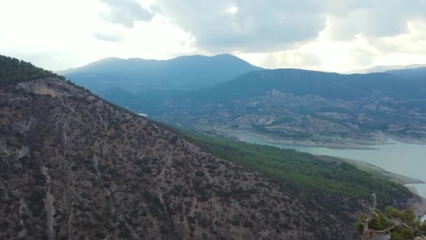 Озеро Кемер Дам Айдыне Турция Природное Чудо Каньон Араписти Расположен — стоковое видео