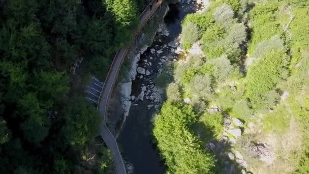 Kastamonu Turquie Août 2020 Vue Aérienne Canyon Horma Dans Parc — Video