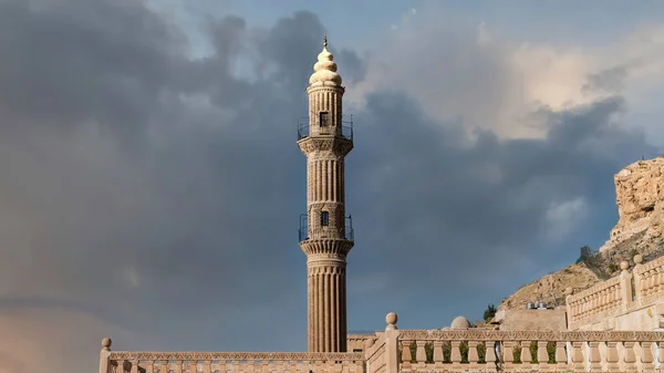 Mardin Turquia Janeiro 2020 Minarete Ulu Cami Também Conhecida Como — Fotografia de Stock