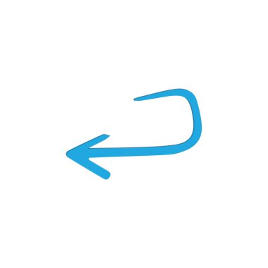 ok vektör çizgi simgesi