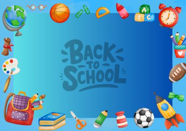 Simgelerle okula geri dön