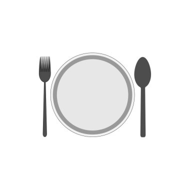 Çatal bıçak takımı ve çatal simgesi