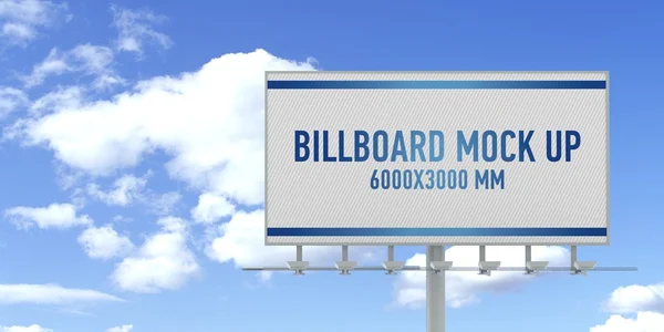 Billboard kadar sahte — Stok fotoğraf