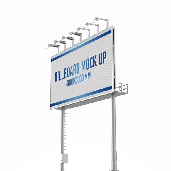 Werbetafel-Attrappe — Stockfoto