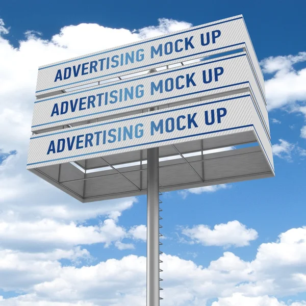 Billboard mock up — Stock Photo, Image