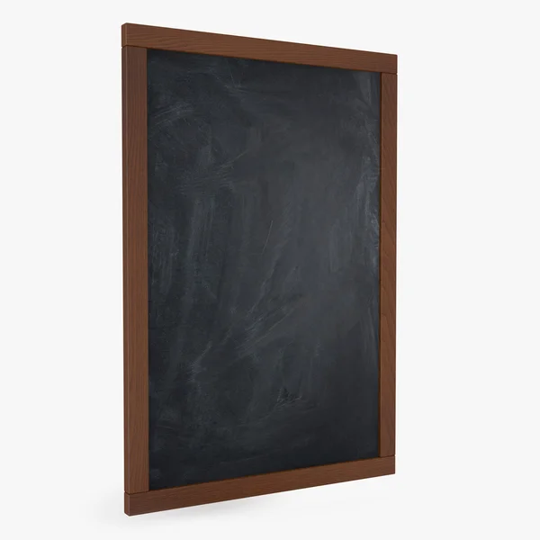 Chalkboard isolated on white background — Stock Photo, Image