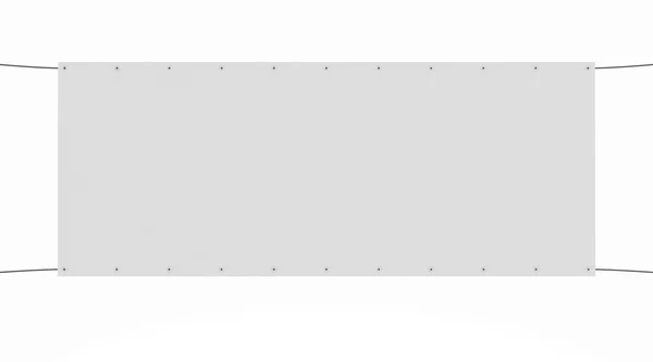 Бэннер макет. 3d иллюстрация. Isolated . — стоковое фото