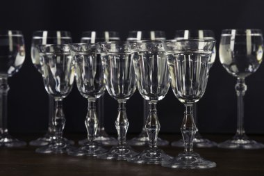 Alkol cam arka plan ile ayarla