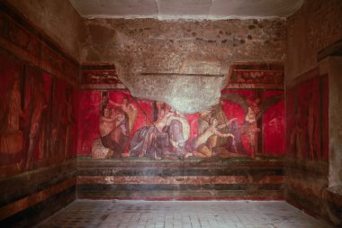 ancient Ruins of Pompeii clipart