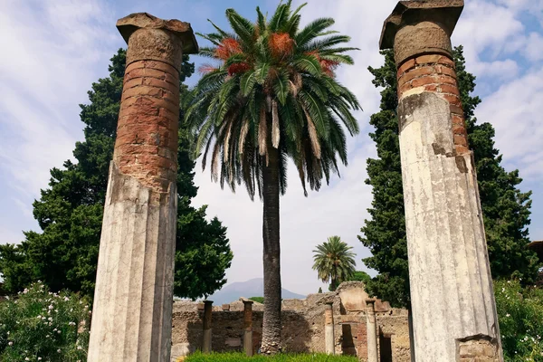 Ruínas antigas de Pompeia — Fotografia de Stock