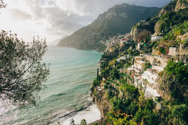 Bela cidade de Positano — Fotografia de Stock