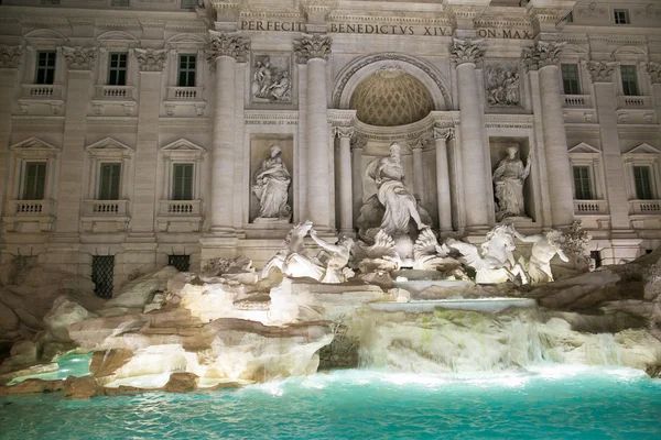 Berömda Fontana di Trevi — Stockfoto