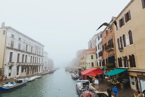 威尼斯通道的视图 — 图库照片