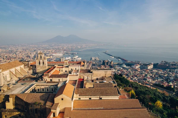 Schöne Aussicht auf Neapel — Stockfoto
