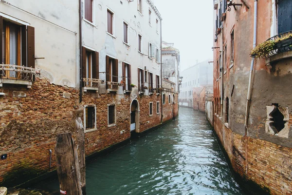 Vista del canal de Venecia — Foto de Stock