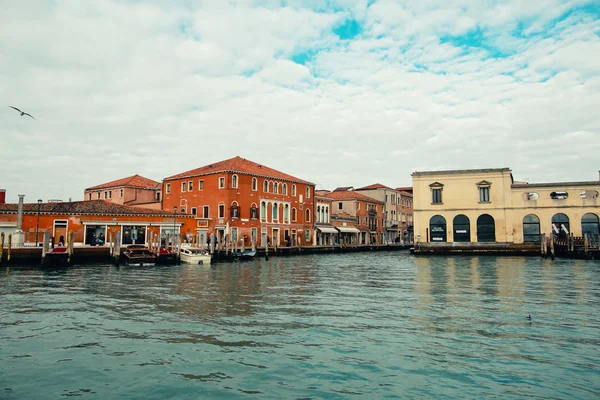 Vista do canal de Veneza — Fotografia de Stock