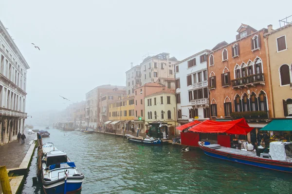 Vista del canal de Venecia — Foto de Stock